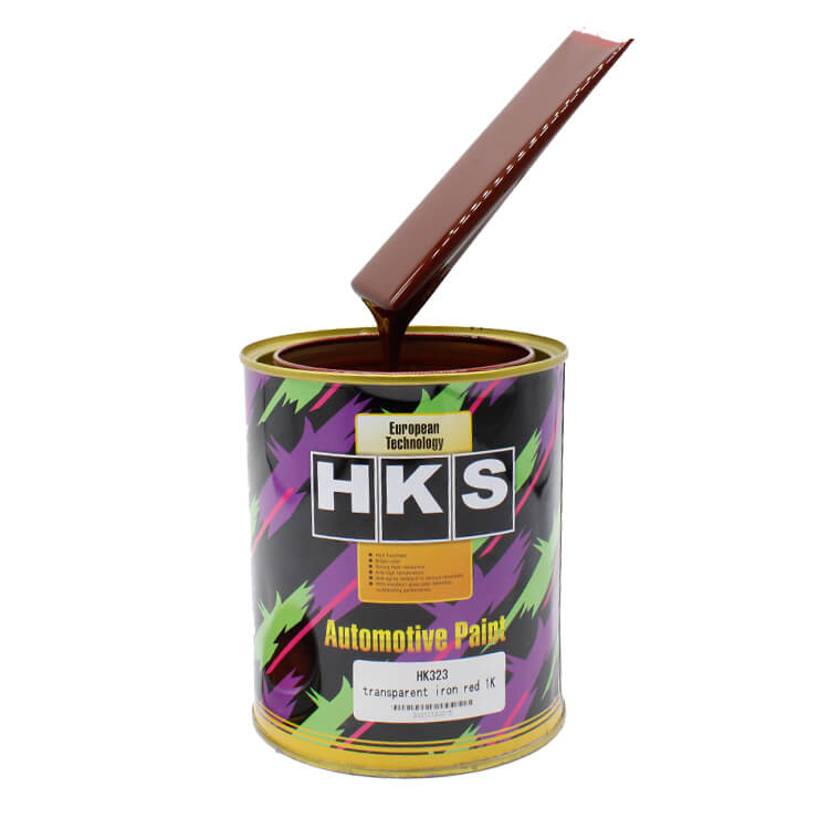 HK323 Rojo hierro transparente auto pintura de coche de alto brillo colores metálicos 1 HK323 Rojo hierro transparente auto pintura de coche de alto brillo colores metálicos
