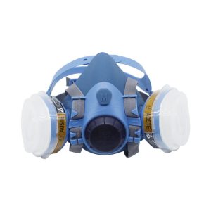 FL126 Respirador doble de media cara reutilizable máscara de pintura en aerosol