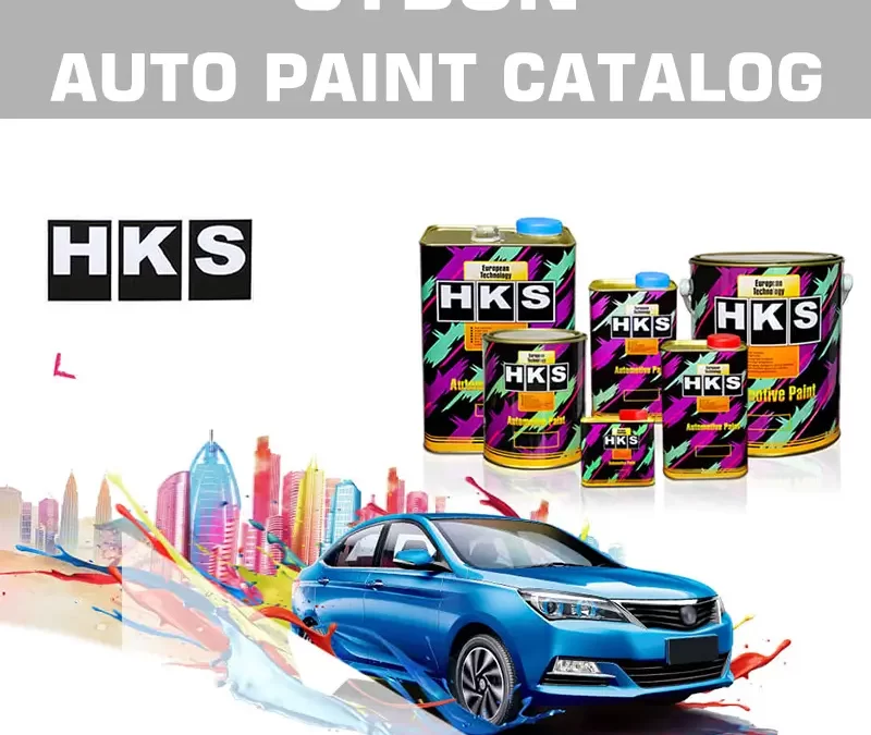 Catálogo de pinturas para automóviles SYBON: calidad premium a precio competitivo