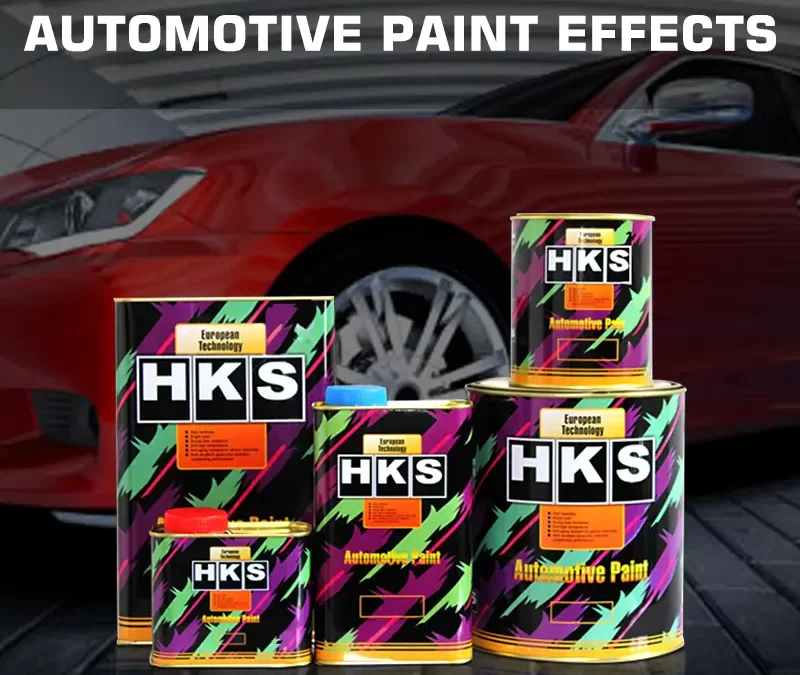 Efectos de pintura automotriz: Guía completa y soluciones SYBON