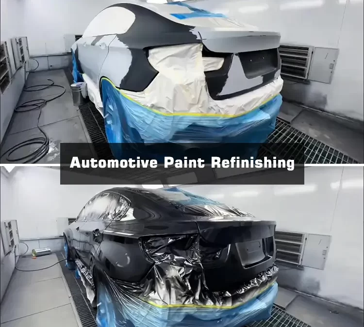 Reacabado de pintura automotriz: Calidad profesional SYBON para distribuidores globales