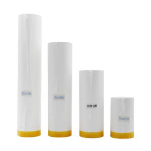 Rollos de papel de enmascarar para pintura, papel para pintores, papel adhesivo para pintura, papel protector para pintar coches, protección de carrocerías de automóviles