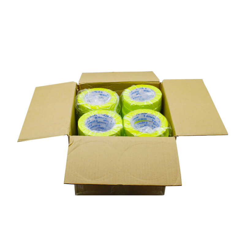 Cinta de enmascarar ecológica de alto rendimiento 1002HG, cinta de papel de una cara resistente al agua para adhesión de pintura automotriz