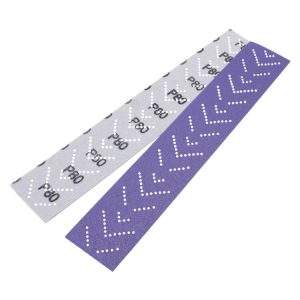 Hojas abrasivas multiagujeros VS-70x400mm-70x420mm-Lija morada-Banda de lijado