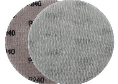 Discos de lijado automotrices MSAC, tipo malla, antipolvo, antibloqueo, de 150 mm, antiobstrucción