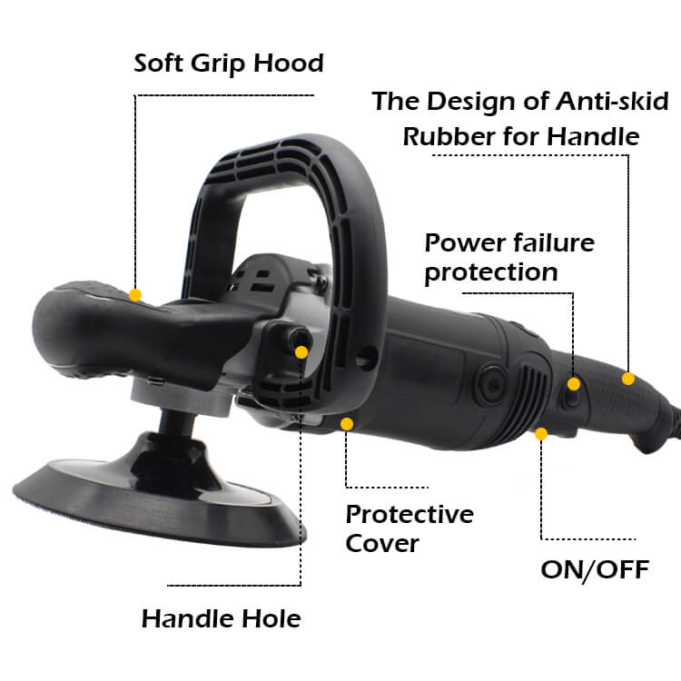 Pulidora PL121-RO para coches