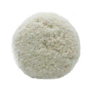 W009DA - Normes européennes et américaines - Tampons de polissage et de lustrage en laine 100 % pure d'agneau double face de 9 pouces