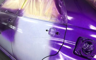 Le choix audacieux et beau : explorer les avantages de peinture de voiture violette