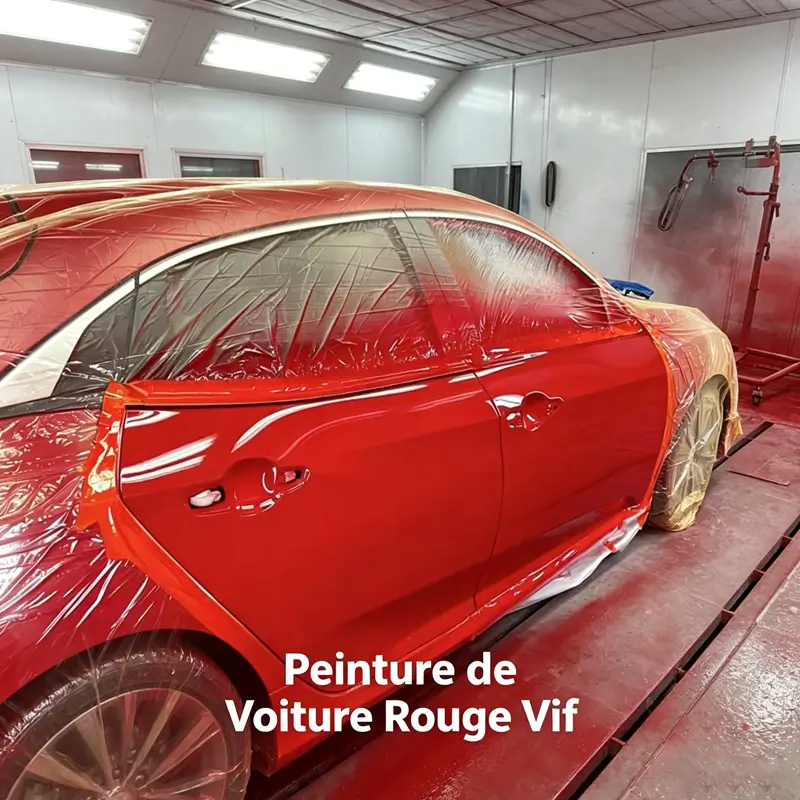Peinture-de-voiture-rouge-vif-avantages-inconvénients-et-conseils-d’-entretien