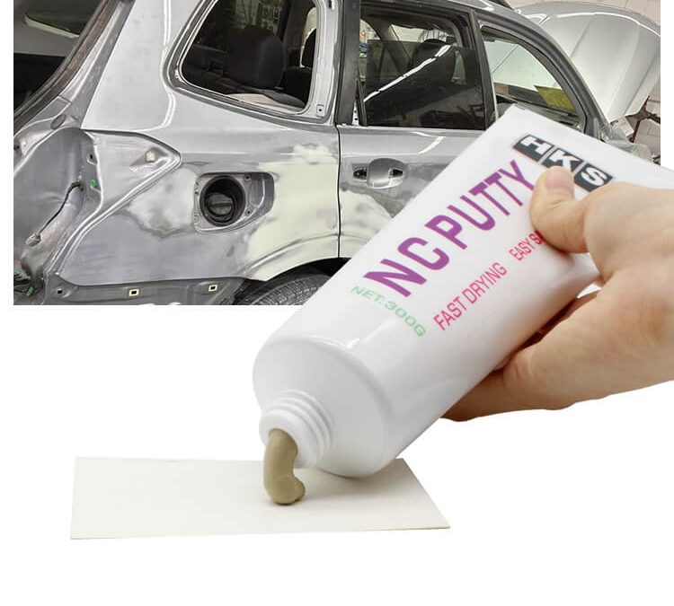 SYBON's Mastic de remplissage pour carrosserie 1K NC Tube: Solution pratique et portable pour des réparations impeccables des surfaces automobiles
