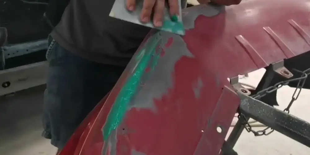 Mastic de carrosserie en fibre de verre - SYBON Professional Fabricant de  peinture automobile en Chine