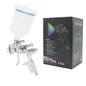 Pistolet à peinture HVLP professionnel 4000B à alimentation par gravité avec buses de 1,3 mm