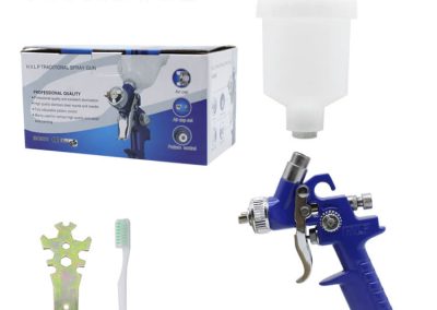 Pistolet à peinture pneumatique H-827M (vente en gros d'usine) - Mini pistolet à peinture HVLP