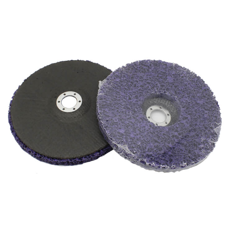 GD103 - Disque de décapage violet pour meuleuses d'angle - Permet de nettoyer et d'éliminer la peinture, les revêtements, la rouille et l'oxydation sur le bois et le métal.