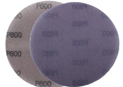 Disque de ponçage MSAC-600Grit-Grip-Disc de 6 pouces, disques de ponçage en maille, sans poussière, fixation auto-agrippante, papier abrasif en maille.