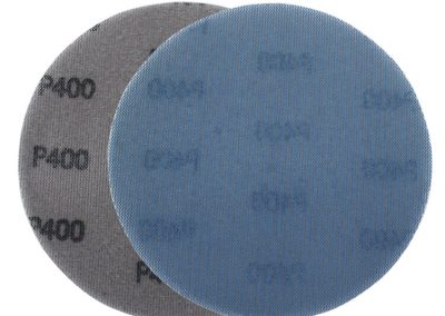 Disque de ponçage MSAC - Disque abrasif en maille - Disque de ponçage en filet - Papier abrasif sans poussière - Maille - Différents grains - Ponçage de fibres - 150 mm