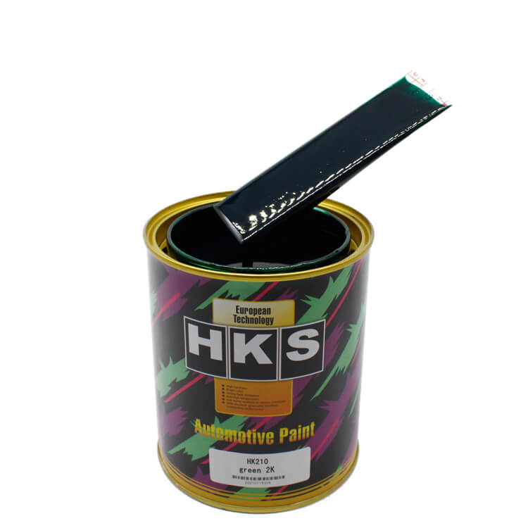 HK210 أخضر سعر إصلاح طلاء السيارة باللون الأعلى 2K