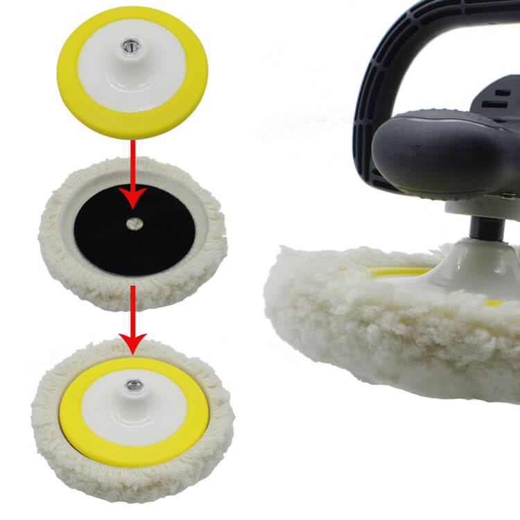 وسادة-تلميع-صوفية-أحادية-الجانب-مقاس-7-بوصات-W007PA،-مصنوعة-من-الصوف-الخالص-100%