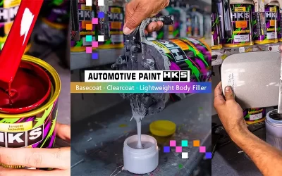 طلاء السيارات في المصنع من SYBON: الجودة والابتكار في طلاء السيارات