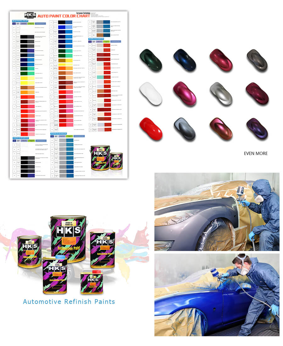 Car Paint Color Chart Everything You Need To Know Sybon Professional