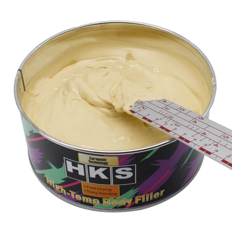 HK400 Economy CHPO Polyester Putty Car Body Filler Suitable For