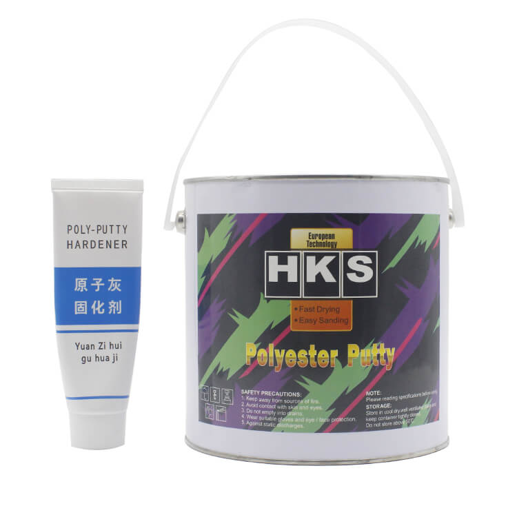 HK016 Glass Fiber Polyester Putty Car Body Filler Green For Repair  Scratches - SYBON Professional Car Paint Manufacturer in China