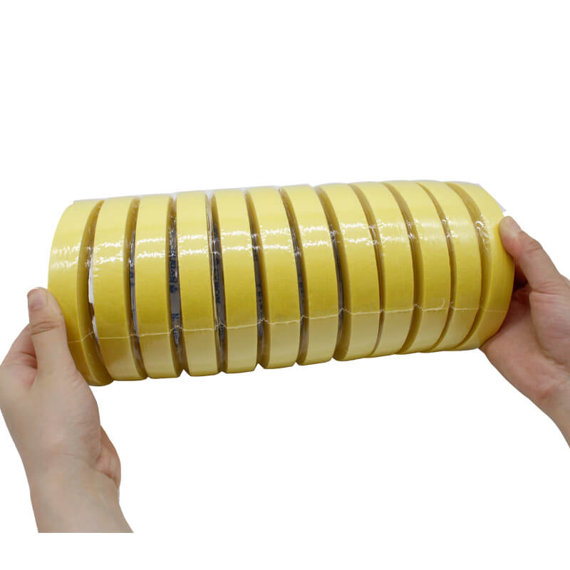 Yellow Masking Paper High Temperature Resistant Without Residue for  Automotive Painting - China Masking Tape, Car Care Masking Tape