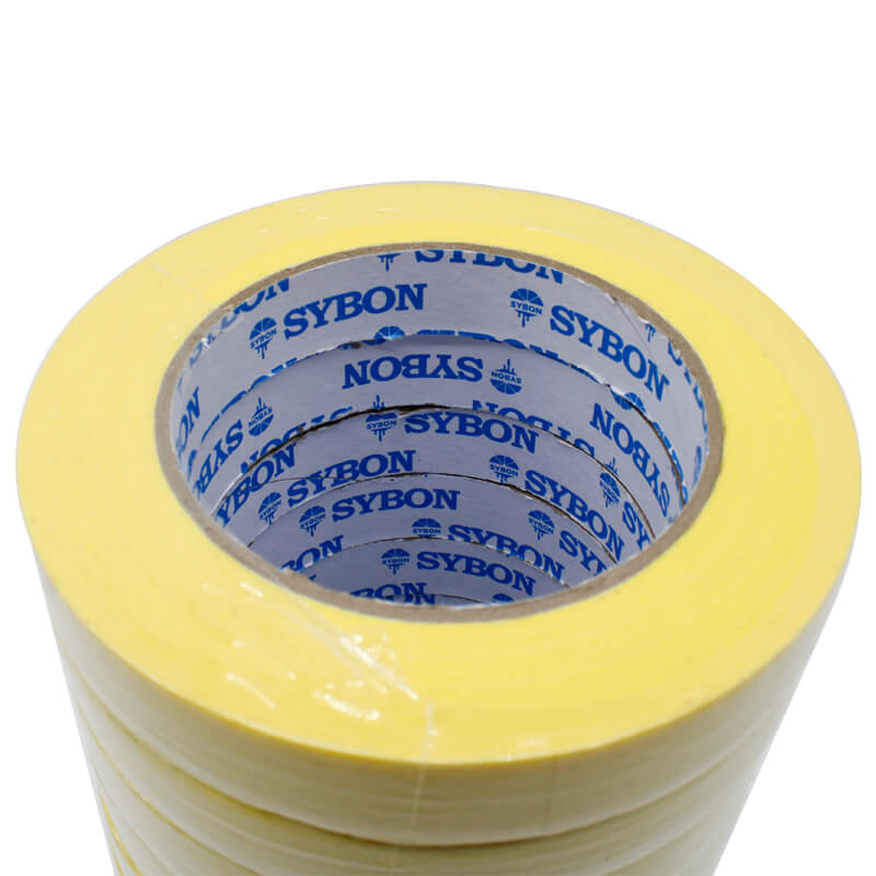 1001NY Automotive Refinish Masking Tape Yellow Color High Temperature Masking  Tape Heat Resistant - SYBON Professional Car Paint Manufacturer in China