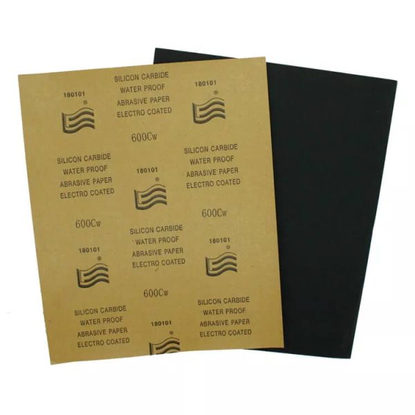 1666080309 OT 1 Water Sand Papers For Cars Black Latex Silicon Carbide Sandpaper Silicon Carbide Sanding Papper