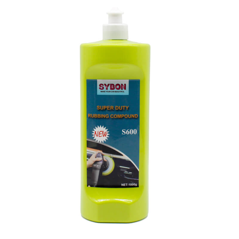 S600 Super Duty Rubbing Compound Medium Cutting Compound Removes Moderate  Oxidation and Scratches for Car - SYBON Professional Car Paint Manufacturer  in China