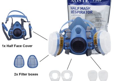 Fl126-Safety-Double-Respiration-Half-Face-Spray--Paint--Mask