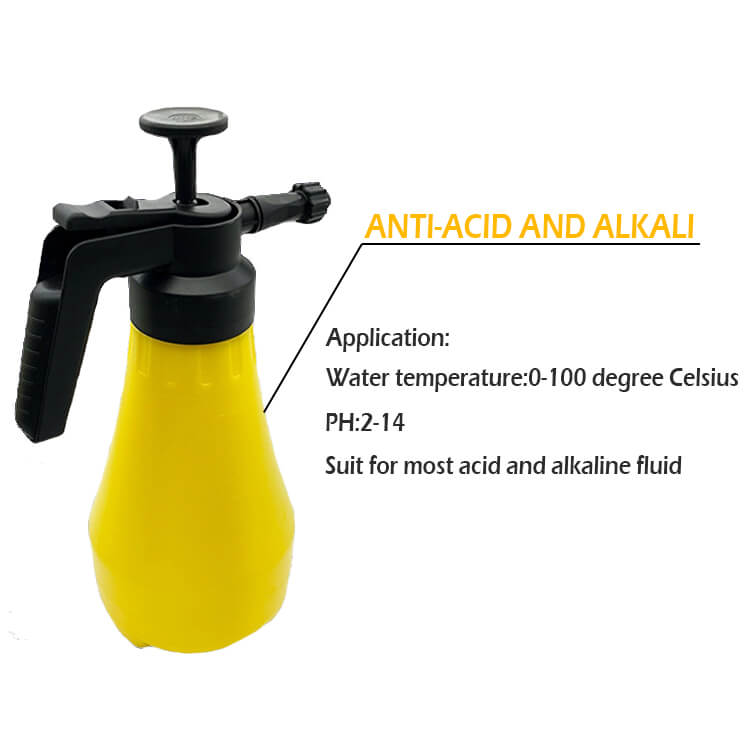 S817B 1.8L Hand Pump Pressure Corrosionresistant Bottle Spray Bottle