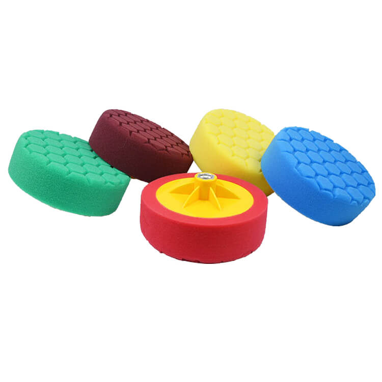 S008G 6 inch 150mm Auto Detailing Foam Polishing Pad Structure Car Buffing Pad for Ro
