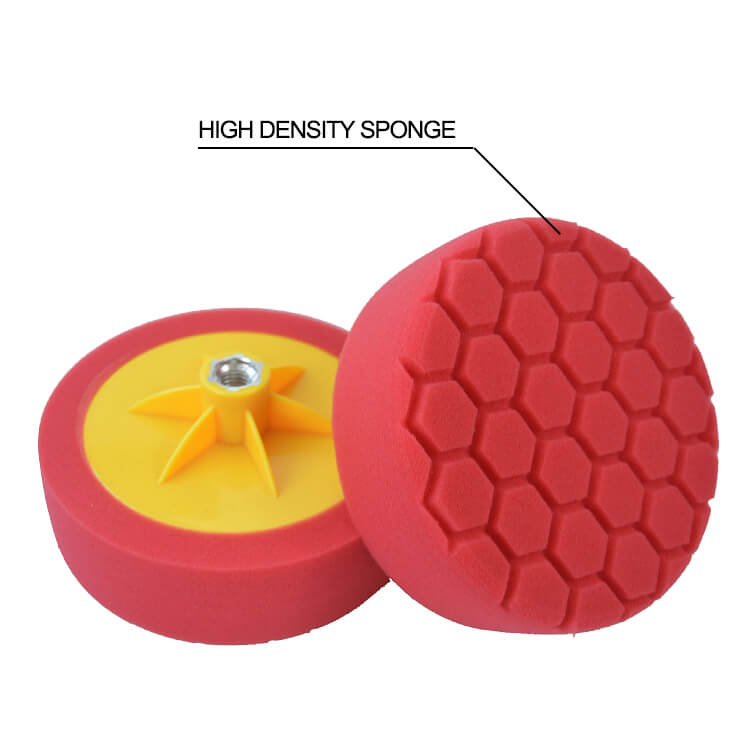 S008G 6 inch 150mm Auto Detailing Foam Polishing Pad Structure Car Buffing Pad for Ro