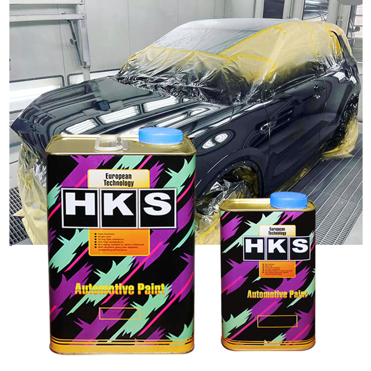 Repair Clear Coat with High Solids 2K Urethane Clear Coat Paint