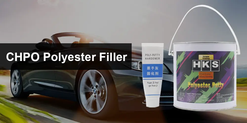 1691140314 HK400 Polyester Filler Car Refinish Car Body Repair Putty Auto Poly Putty Metal Body Filler