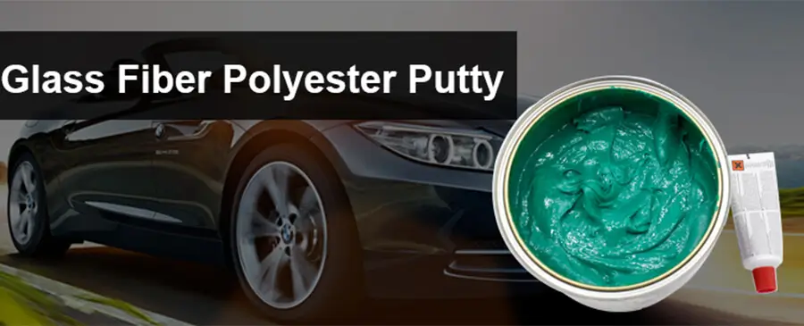 1691748948 HK016 Glass Fiber Polyester Putty Car Body Filler Green For Repair Scratches