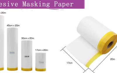 Achieving Perfection in Automotive Painting with SYBON's Automotive Paint Masking Paper