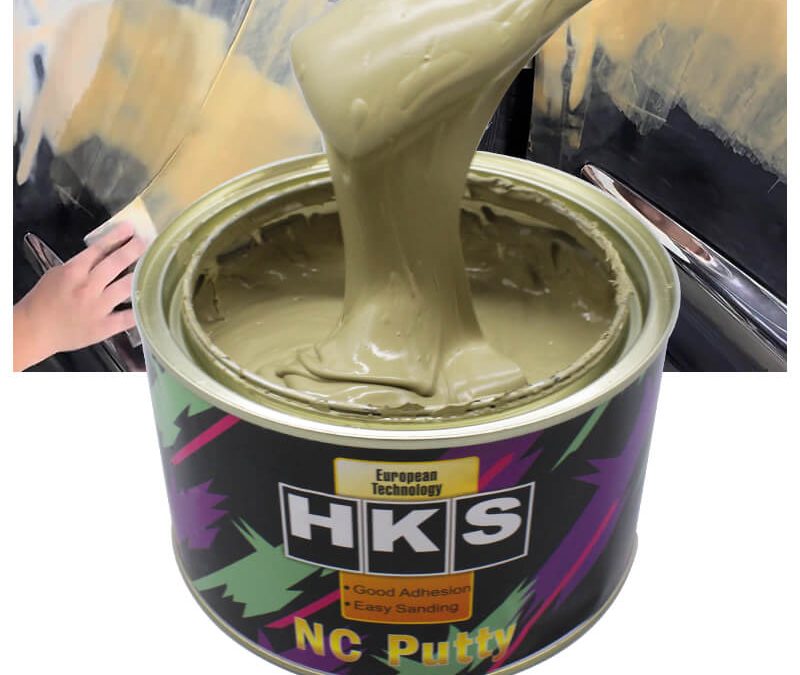 Glaze Body Filler — Fast-Dry NC Finishing Putty for Perfect Repairs