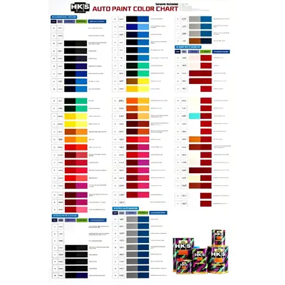 HKS-Colors-Chart