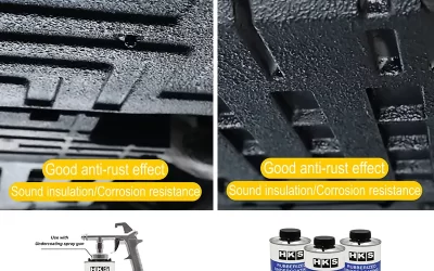 High Performance Rubberized Undercoating for Automotive Chassis Protection