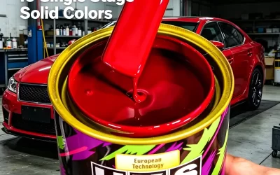 Mixing Tips for Single Stage Solid Colors | SYBON Automotive Refinish Guide